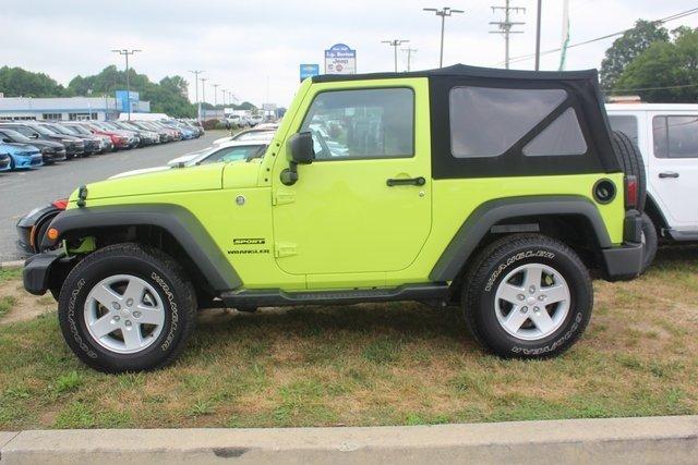 used 2016 jeep wrangler 4wd sport milford, de 19963 for sale in milford, delaware