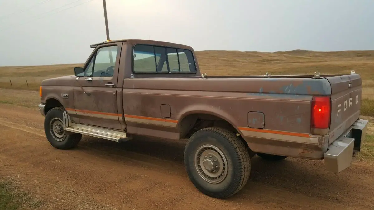 1987 ford f250 custom obs regular cab 4x4 5.0 efi
