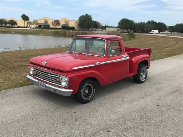 1963 ford f100 short bed step side pick up