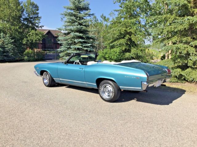 ***** no reserve ***** 1969 chevy chevelle convertible