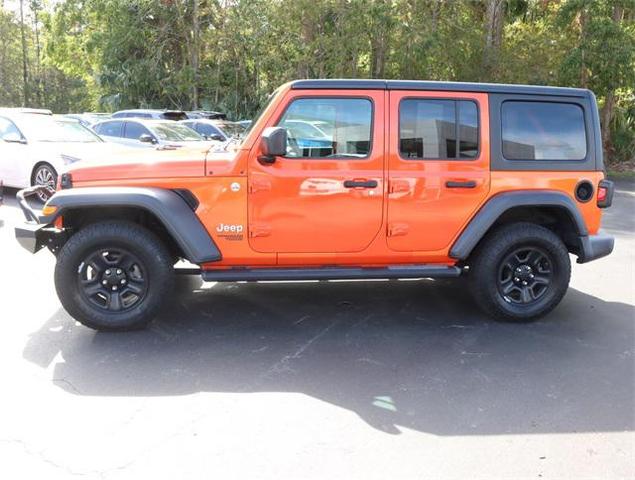 2018 jeep wrangler unlimited sport