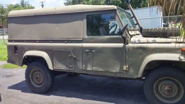 land rover defender 110 diesel 2.5 1991 florida title amphibious