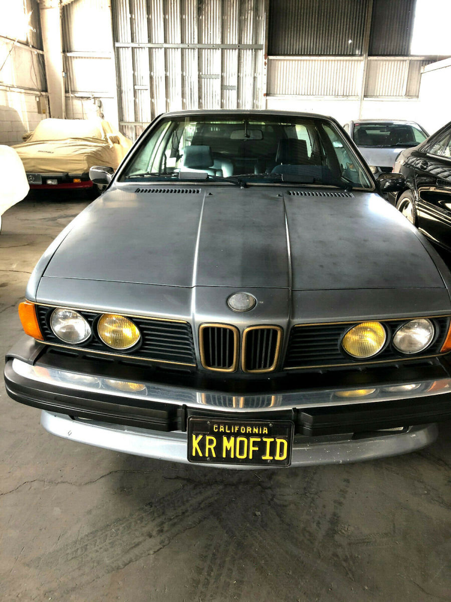 1986 635 csi-silver blue-drives like new