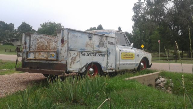 1967 chevy c10 short bed utility shop truck farm barn find patina rat rod