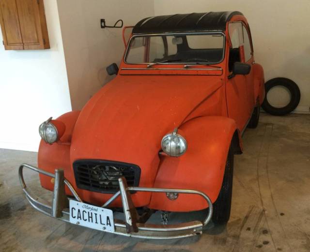 1977 citroen 3-cv chassis, rare model 3 / collectors alert