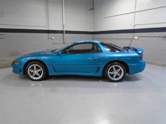 1991 mitsubishi 3000gt vr 4 turbo awd 2dr hatchback blue luxury car outlet 630-4