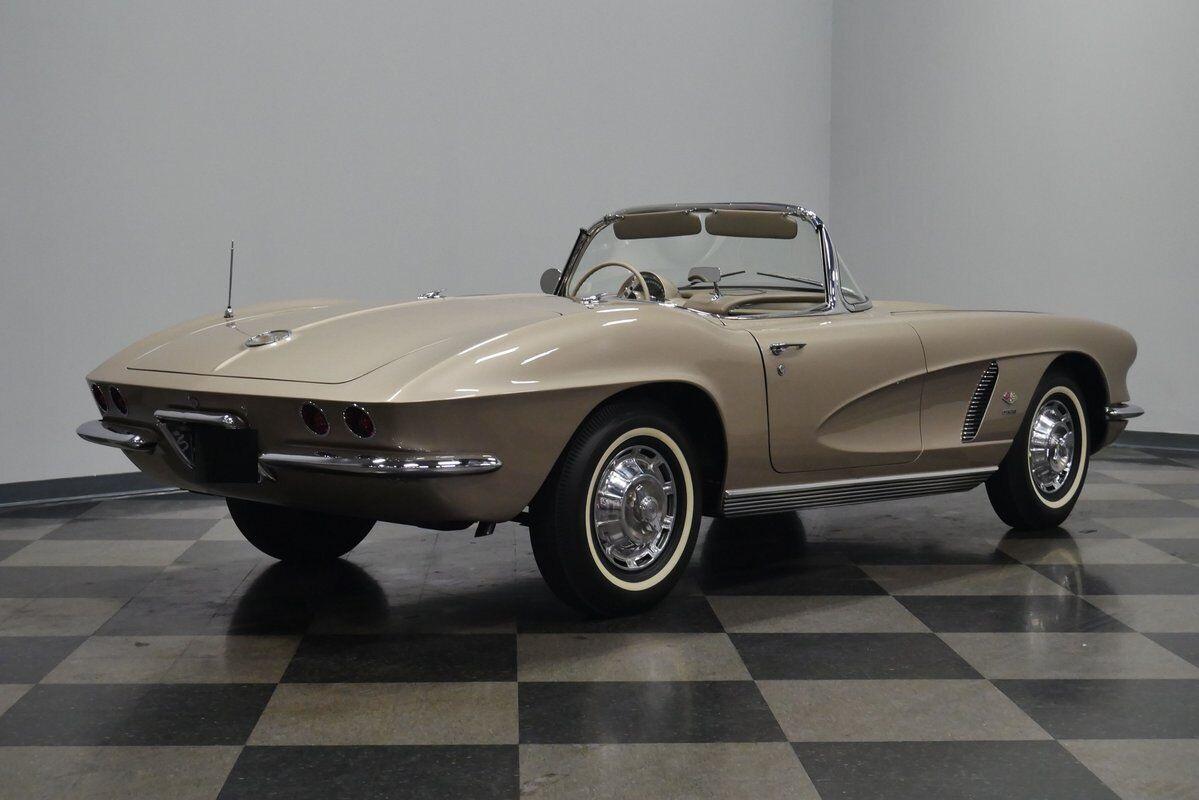 1962 chevrolet corvette fuelie convertible fawn beige 7240 miles