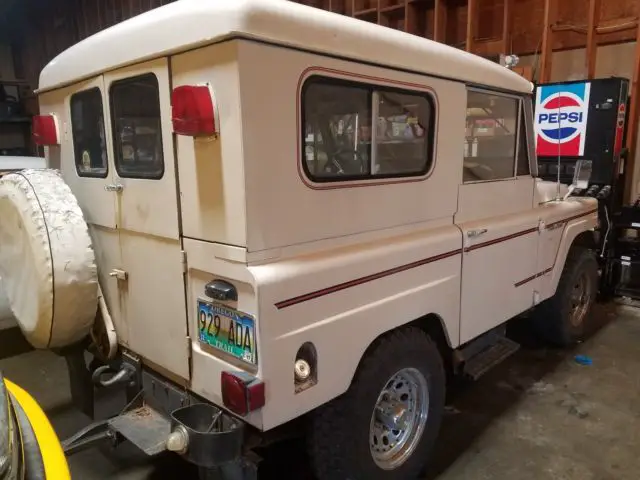 1969 nissan patrol model 60 series suv like fj40, british land rover, bronco