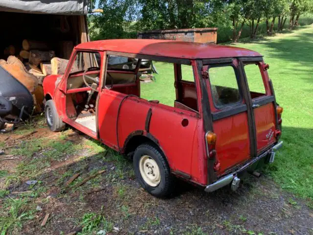 austin mini, 2door, wagon