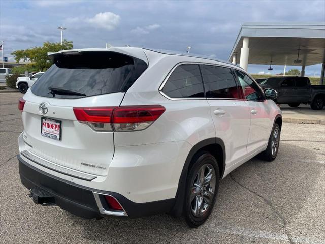 2018 toyota highlander limited