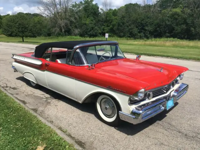 1957 mercury monarch lucerne convertible rare