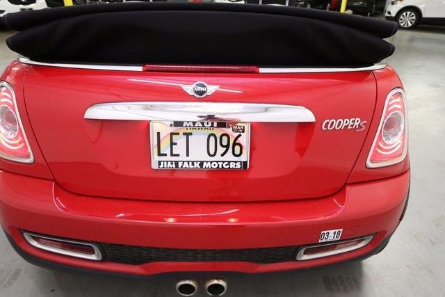2011 mini cooper s s 2dr convertible for sale in kahului, hawaii