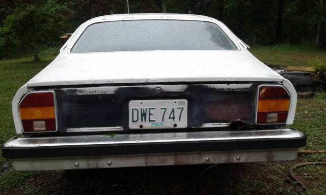 1976 chevrolet vega sitting in barn for 30 years