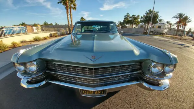 low reserve! rare! 1963 cadillac series 62 coupe original ca black plate garaged