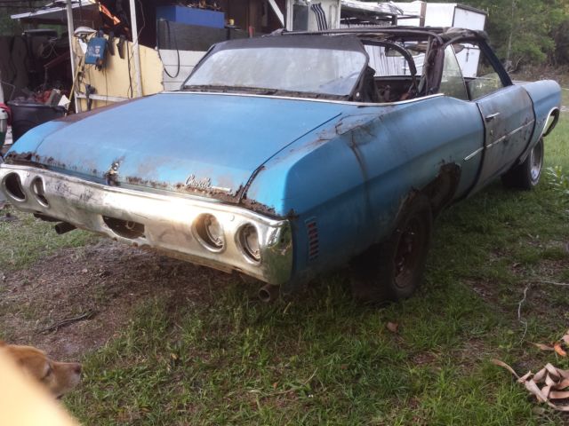 1972 chevy chevelle malibu convertible # matchimg restoration project ss