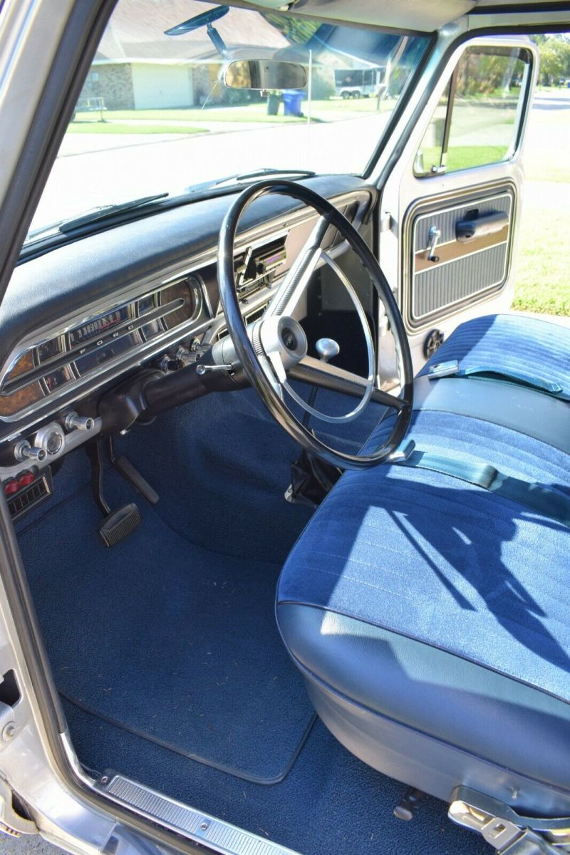 1969 ford f100 ranger short bed custom built 351 w aode a/c p/b p/s am/fm/cd/aux
