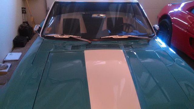 datsun 240 z custom exterior blue and white with black and white interior 4speed