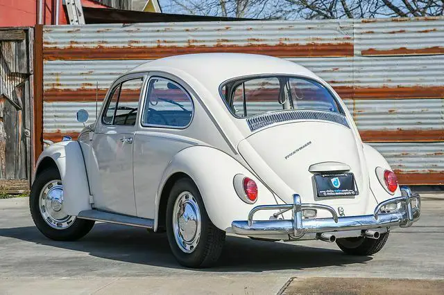 1967 volkswagen beetle, lotus white, a california rust-free survivor!