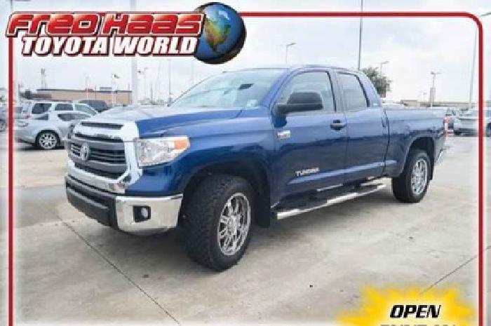 2014 toyota tundra 4wd double cab standard bed 5.7l ffv v8 sr5 in spring, tx