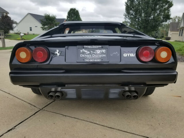 1982 ferrari 308 hard to find gtbi 27,703 miles black on black tons of records!