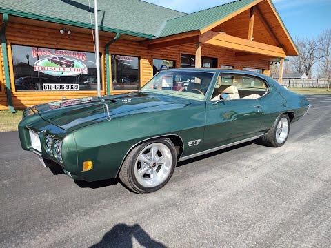 1970 pontiac gto in goodrich, michigan
