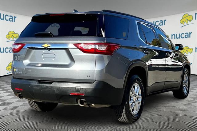 2021 chevrolet traverse lt leather