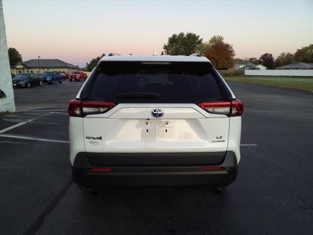 2020 toyota rav4 hybrid le