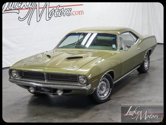 1970 plymouth barracuda 'cuda 340ci numbers matching