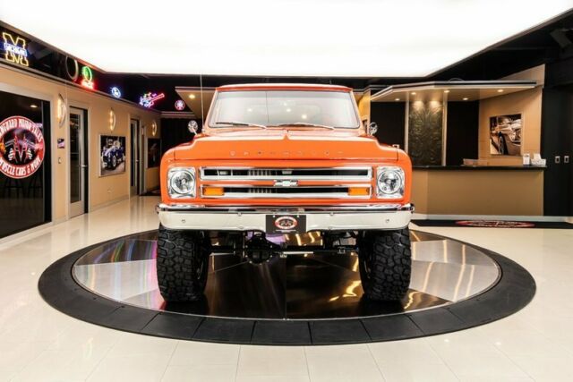 frame off build! gm 502ci crate v8 w/ efi, th400 automatic, 4x4, ps, pb, a/c