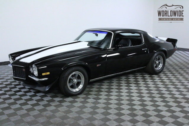 1972 black 454 big block v8. z28 split bumper 4 speed!
