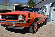 1969 chevrolet camaro ss 396 upgraded to 375hp l89 specs