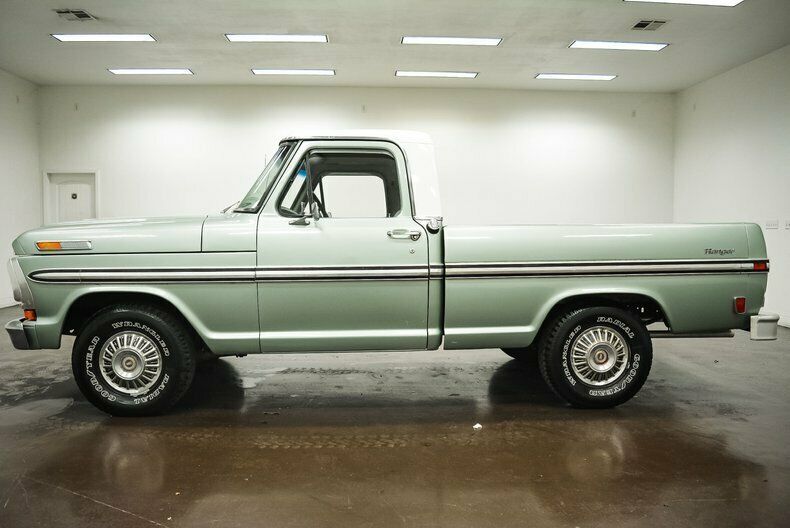 1970 ford f100 ranger 59295 miles green pickup truck 302ci ford v8 c4