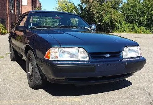 1989 ford mustang, 5.0, 5 speed, speed, manual transmission, cold a/c - no res!