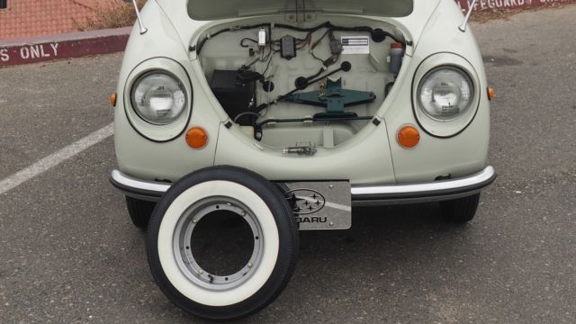 1969 subaru 360 deluxe sedan the first fully restored car in the world!
