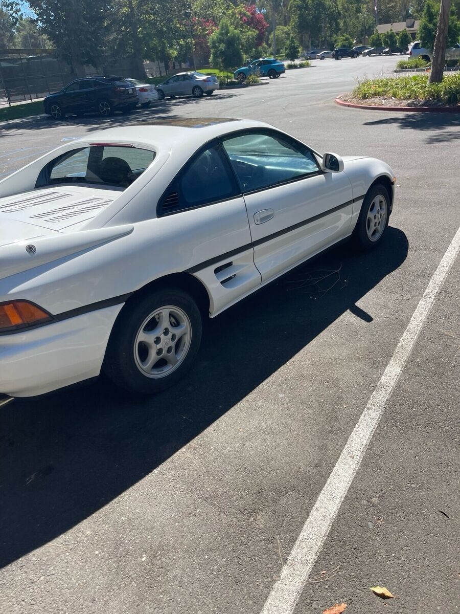 1991 toyota mr2 coupe grey