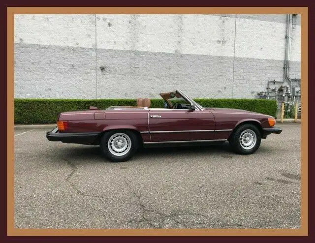 1985 mercedes-benz 380 series 380sl convertible just 55k miles rare find read