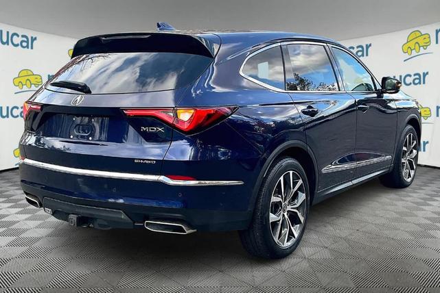 2022 acura mdx technology