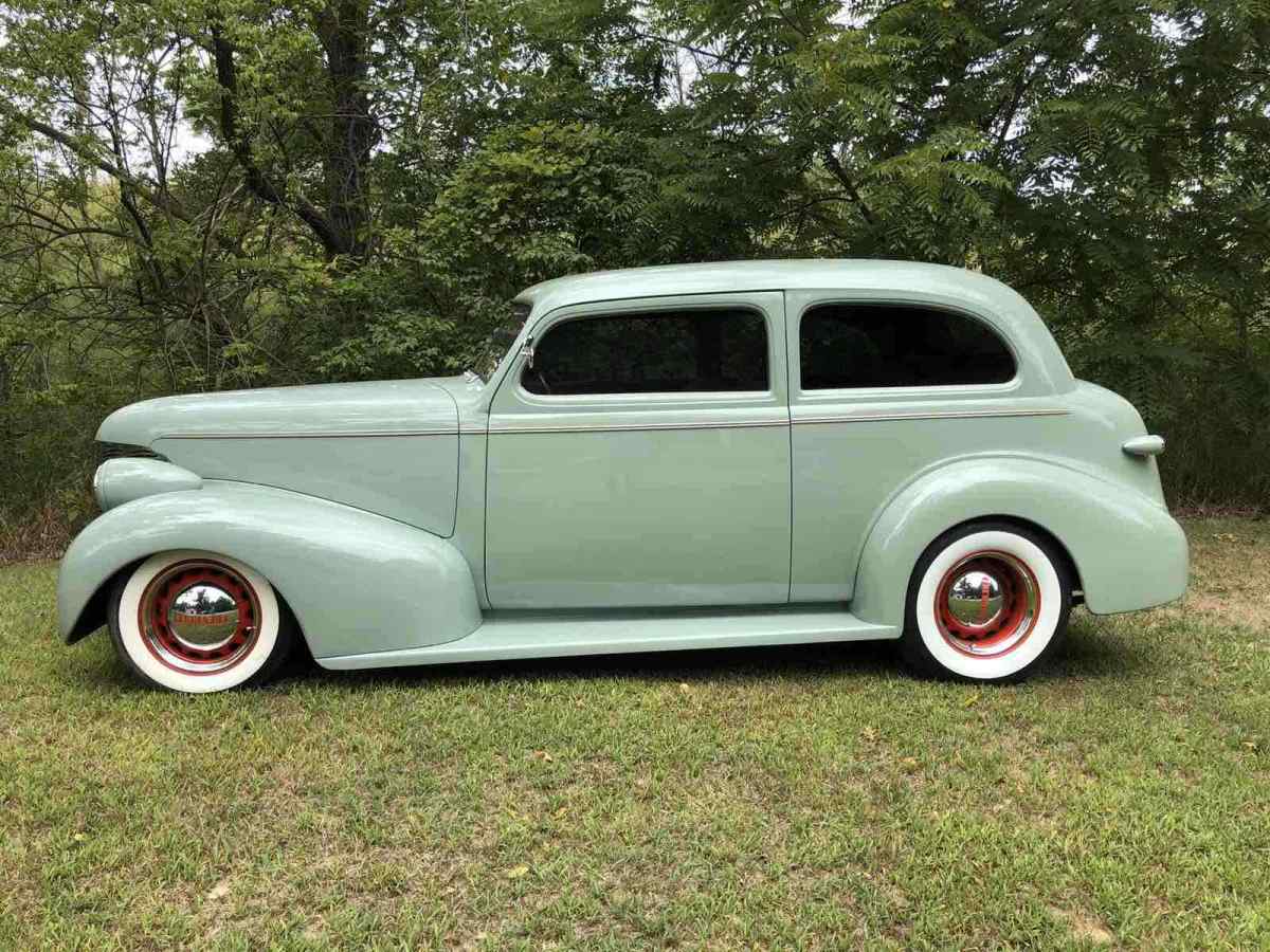 1939 chevrolet master deluxe green rwd automatic