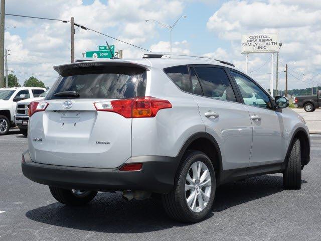 used 2015 toyota rav4 fwd limited meridian, ms 39301 for sale in meeham, mississippi