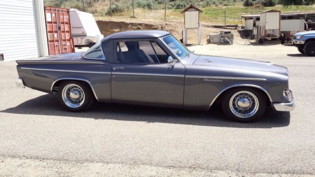 1957 studebaker silver hawk hot rod street rod custom 2 door coupe
