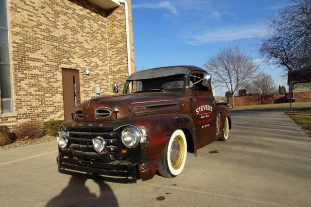 1952 ford f-100 rat rod automatic custom hot rod one of a kind