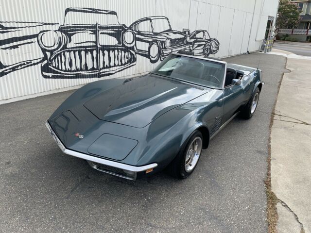 1970 chevrolet corvette 93954 miles convertible