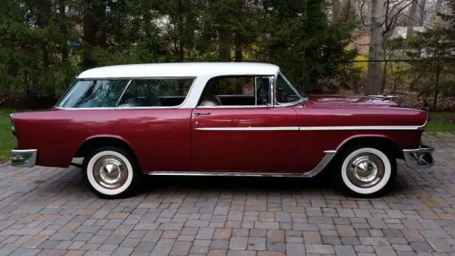1955 chevrolet nomad california car '02 body off frame restoration rust free
