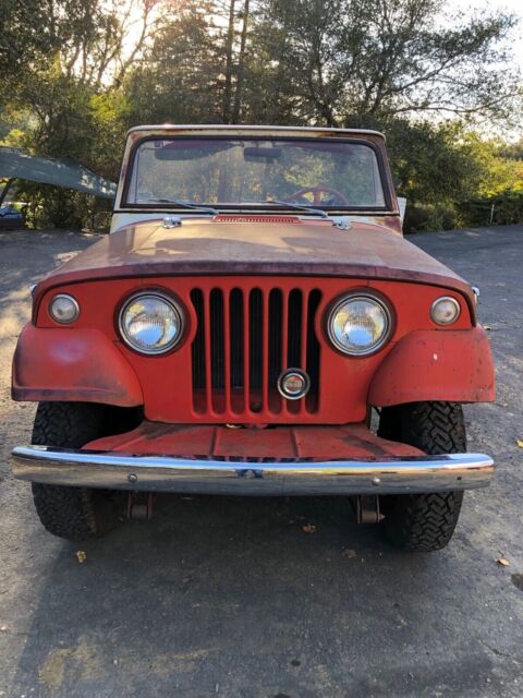 1968 jeep commando convertible red 4wd manual deluxe