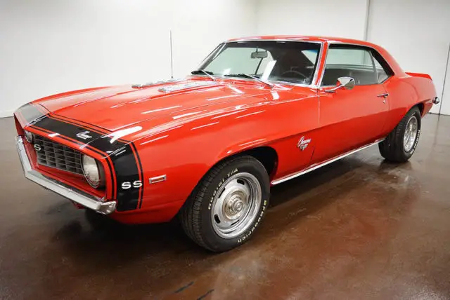 1969 chevrolet camaro ss tribute 44875 miles red 350 v8 turbo 350 automatic