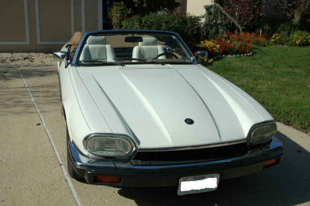 1993 jaguar xjs convertible 51k miles leather ragtop clean jag 4.0 adult owned