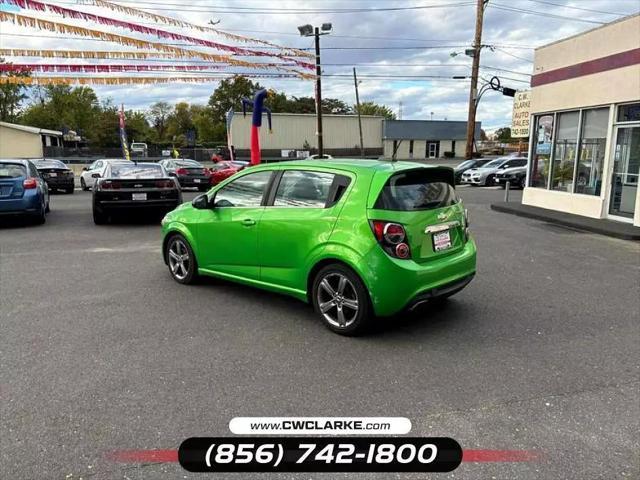 2015 chevrolet sonic rs