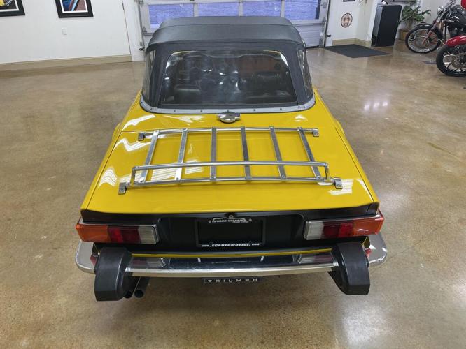 1976 triumph tr6 in evans city, pennsylvania