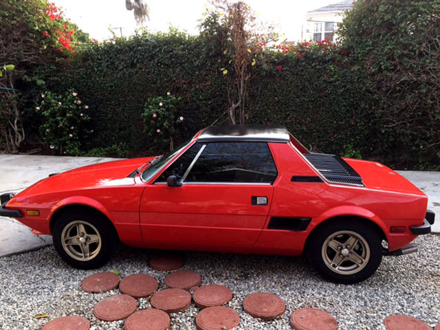 fiat x1/9 1974 unmolested tony toscano's original 23,000mi great condition x19