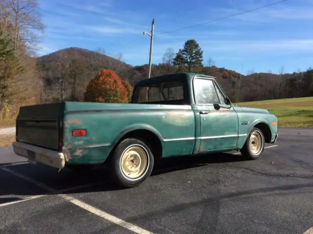 1969 chevy c10 shortbed no reserve rat hot street rod bagged slammed project